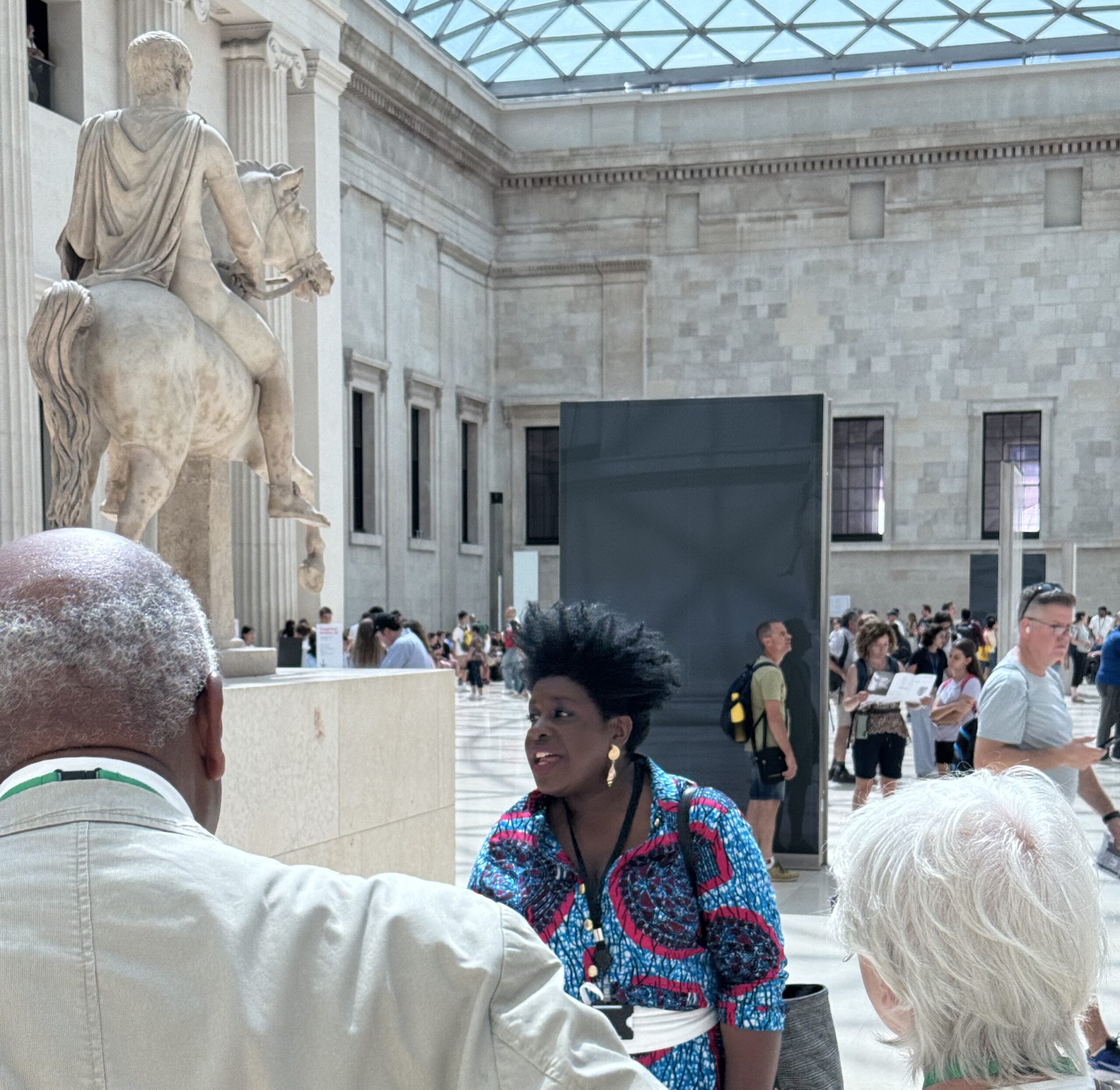 2. Nadia Denton African Heritage Tour Guide British Museum 12 July 2025 first tou (12)